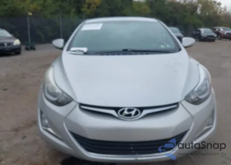 2016 Hyundai Elantra Se из США, поврежденный, VIN 5NPDH4AE3GH659618